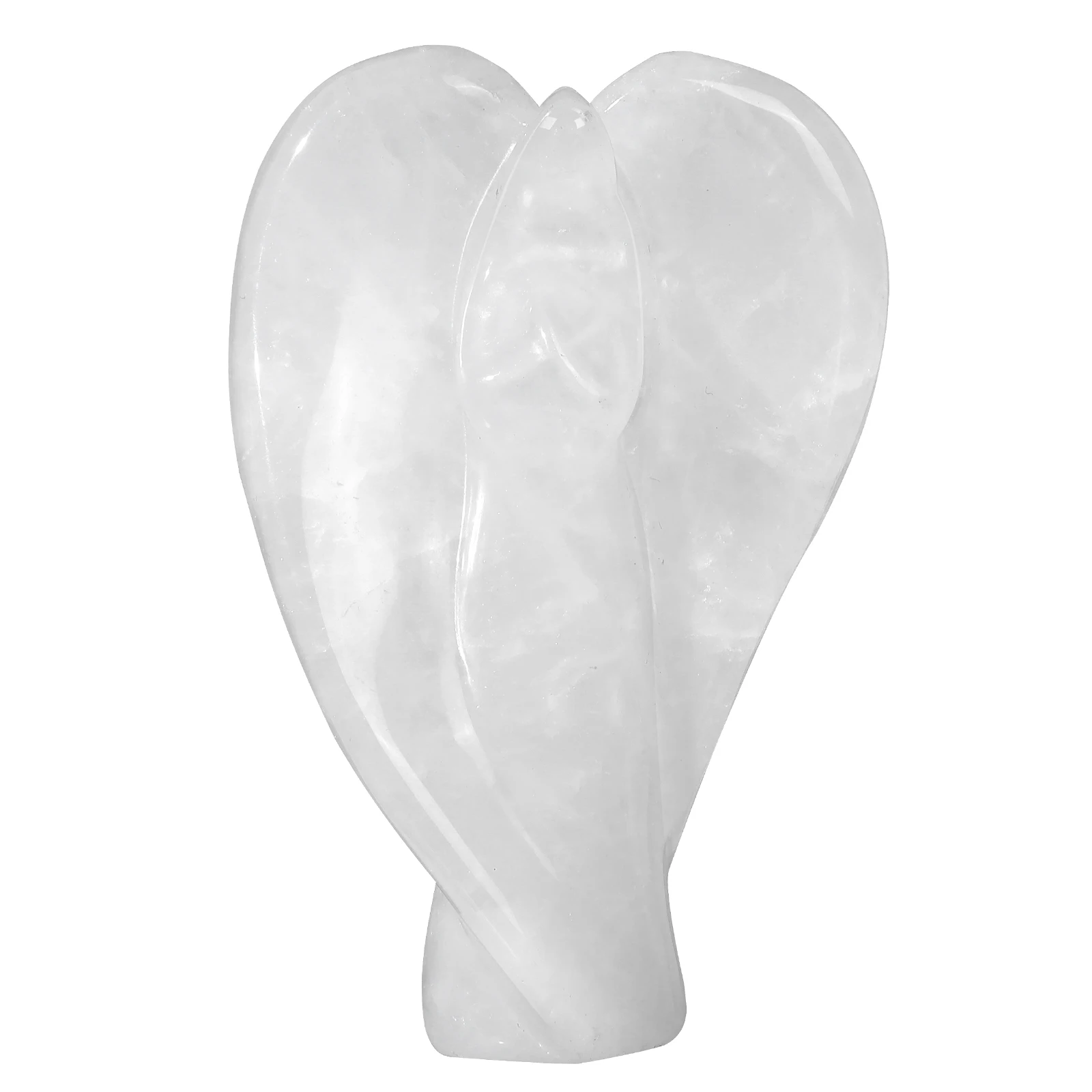 TUMBEELLUWA Natural Rock Quartz Crystal Pocket Guardian Angel Figurine Carved Gemstone Reiki Healing Statue For Home Decor
TUMBEELLUWA Natural Rock Quartz Crystal Pocket Guardian Angel Figurine Carved Gemstone Reiki Healing Statue For Home Decor