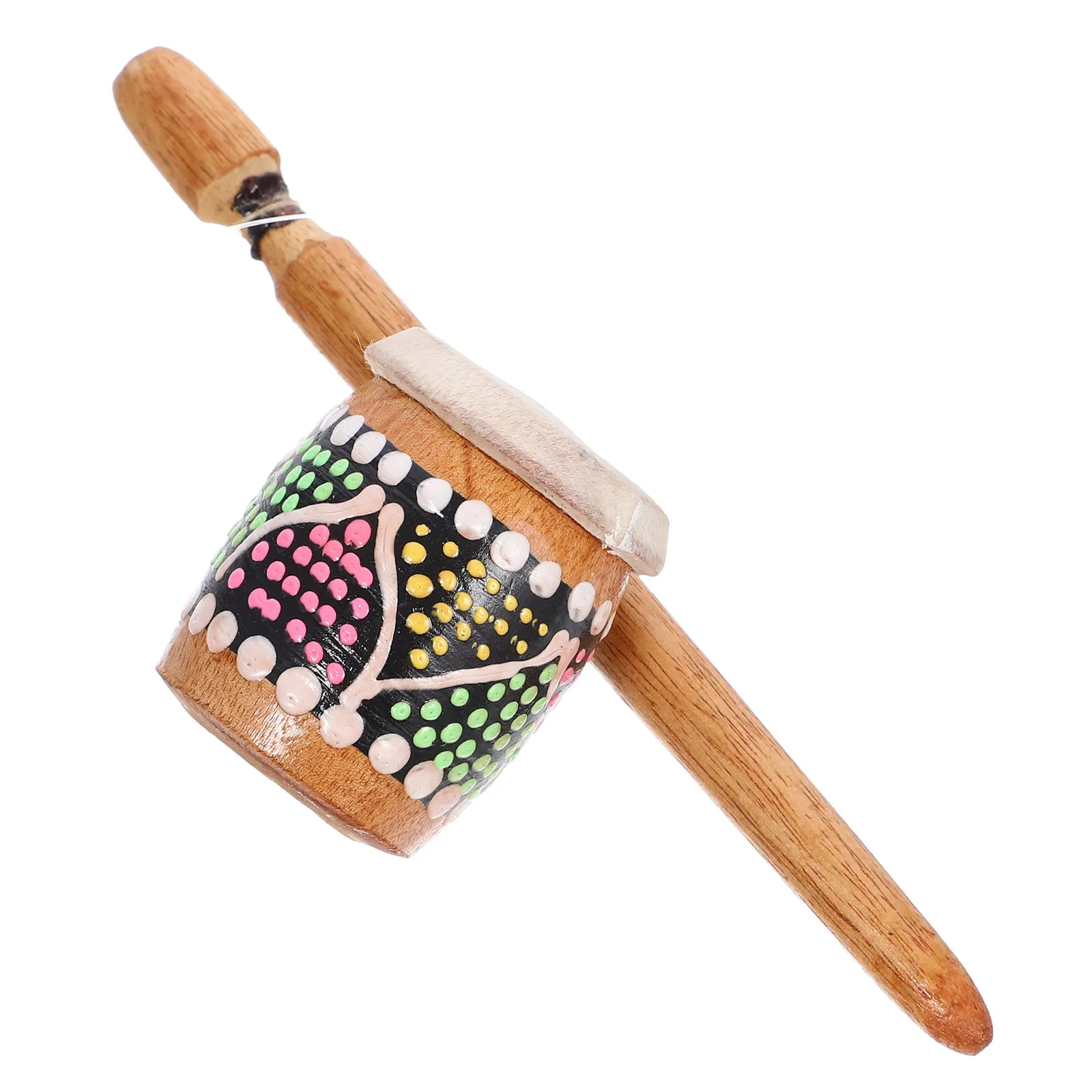 Infant Wood Drum Design Hand Held Safe Wooden Educational Musical Instrument Baby Plaything Wooden Rattles
Infant Wood Drum Design Hand Held Safe Wooden Educational Musical Instrument Baby Plaything Wooden Rattles