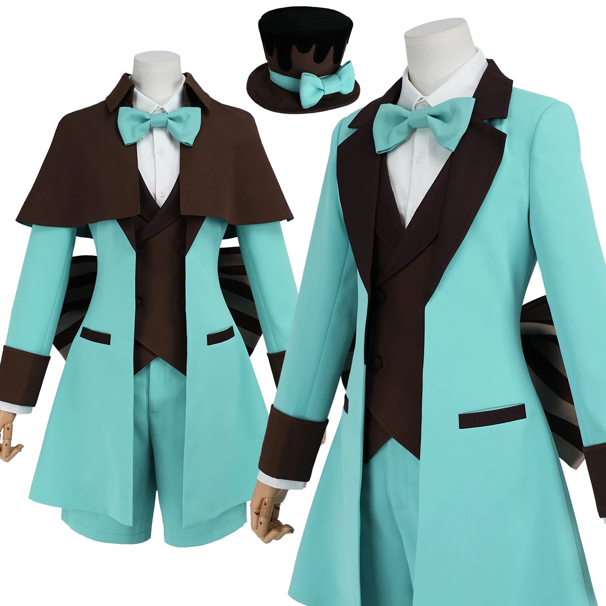 HOLOUN Ciel Phantomhive Anime Cosplay Costume Convention Halloween Christmas Coat Shawl Shirt Shorts Vest Hat Bow Tie Eye Mask
HOLOUN Ciel Phantomhive Anime Cosplay Costume Convention Halloween Christmas Coat Shawl Shirt Shorts Vest Hat Bow Tie Eye Mask