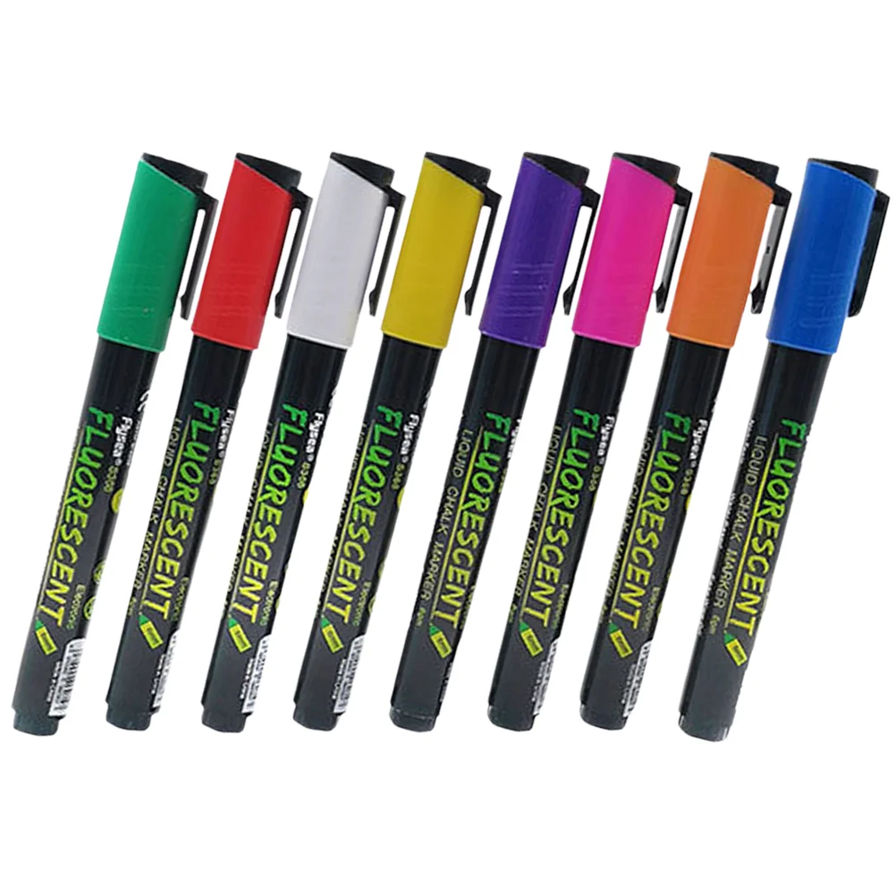 8Pcs Chalk Markers Erasable Colored Liquid Chalk Markers Glass Board Markers LED Board Colored Markers
8Pcs Chalk Markers Erasable Colored Liquid Chalk Markers Glass Board Markers LED Board Colored Markers