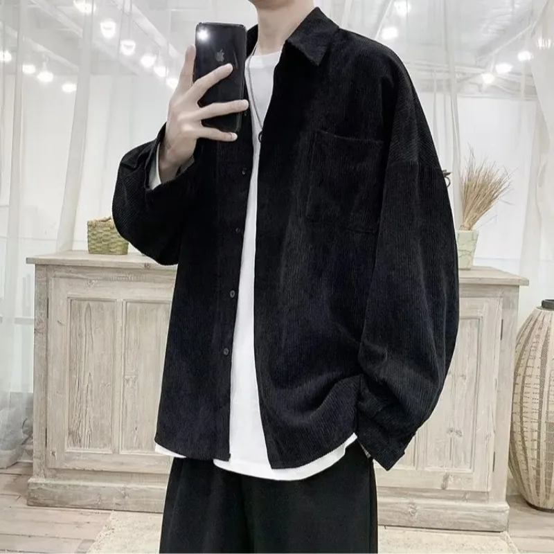 Осень-зима, большой размер, вельветовый irt, мужской Гонконгский Sle, японский повседневный длинный свеч Jaet, корейская версия, модный хаоме
Осень-зима, большой размер, вельветовый irt, мужской Гонконгский Sle, японский повседневный длинный свеч Jaet, корейская версия, модный хаоме