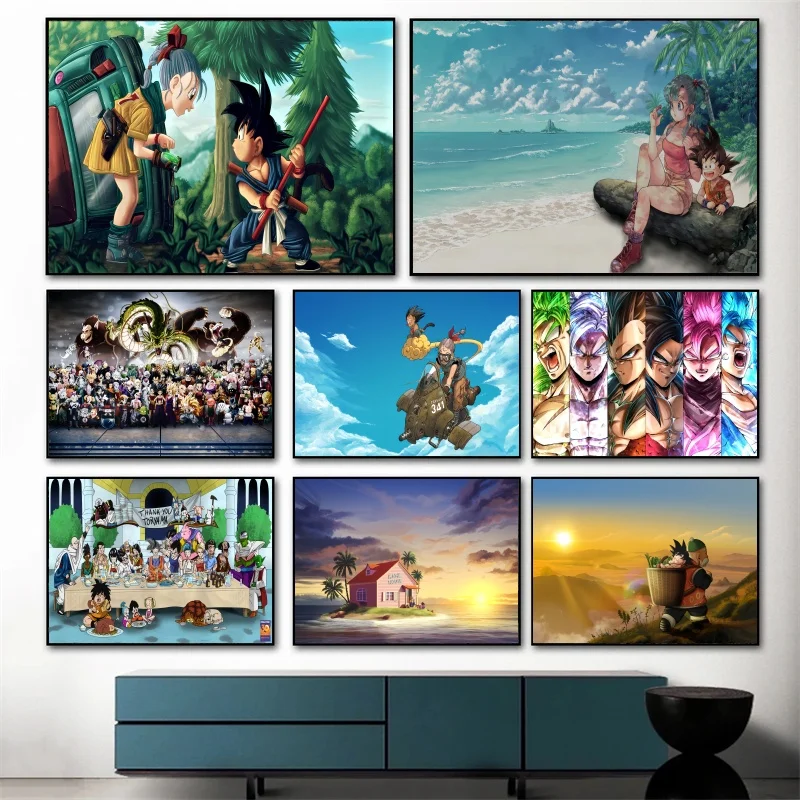 Anime Surrounding Canvas Painting Dragon Ball Goku Pictures Prints Mural Vintage HD Poster Wall Art Living Room Home Decor Gifts
Anime Surrounding Canvas Painting Dragon Ball Goku Pictures Prints Mural Vintage HD Poster Wall Art Living Room Home Decor Gifts