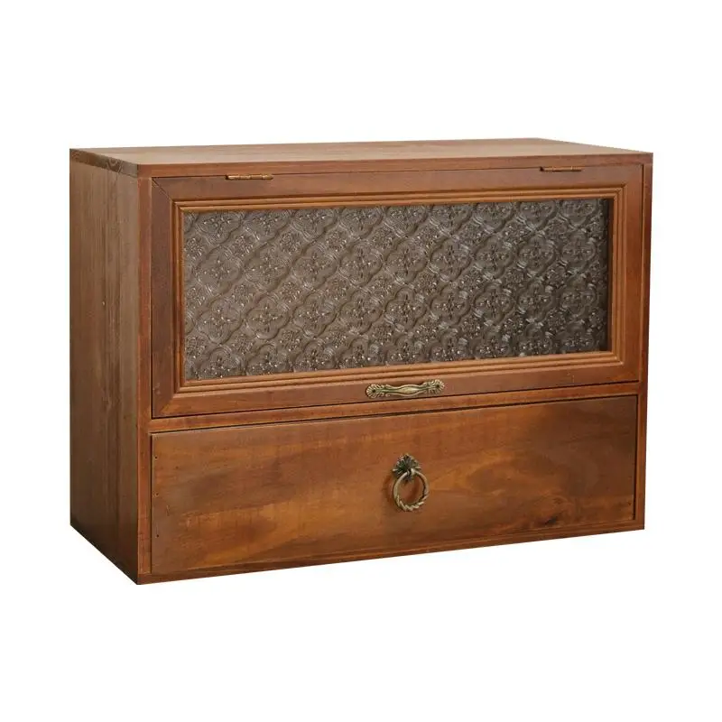 Retro desktop small storage box desk wooden nail polish table cosmetics storage cabinet cup perfume rack
Retro desktop small storage box desk wooden nail polish table cosmetics storage cabinet cup perfume rack