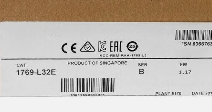 Brand New Original 1769-L32E EtherNet Processor Module Ser B 1769L32E Fast delivery
Brand New Original 1769-L32E EtherNet Processor Module Ser B 1769L32E Fast delivery