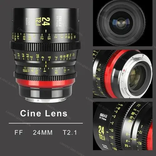 Meike 24mm T2.1 Full Frame Prime Cine Lens for Cinema Cameras with PL Canon EF Sony E Canon RF EFR C300 C700 VENICE FX3 FX6
Meike 24mm T2.1 Full Frame Prime Cine Lens for Cinema Cameras with PL Canon EF Sony E Canon RF EFR C300 C700 VENICE FX3 FX6