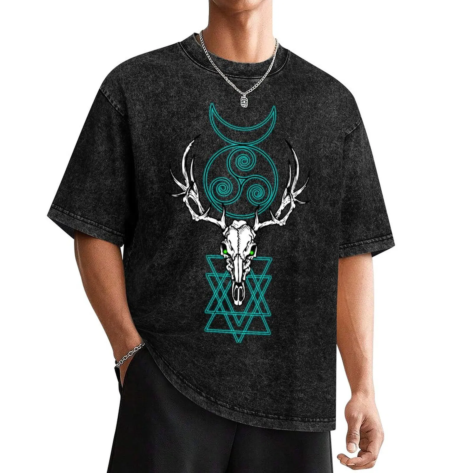 Horned God (Cernnunos) T-Shirt vintage graphic tee Short sleeve tee mens graphic t-shirts anime
Horned God (Cernnunos) T-Shirt vintage graphic tee Short sleeve tee mens graphic t-shirts anime