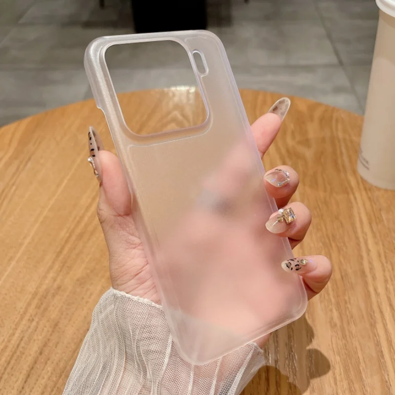 Ультратонкий матовый жесткий прозрачный чехол для телефона из ПК для Xiaomi 15 14 Ultra Pro, мягкий полупрозрачный противоударный чехол из ТПУ с матовой кожей, задняя крышка
Ультратонкий матовый жесткий прозрачный чехол для телефона из ПК для Xiaomi 15 14 Ultra Pro, мягкий полупрозрачный противоударный чехол из ТПУ с матовой кожей, задняя крышка