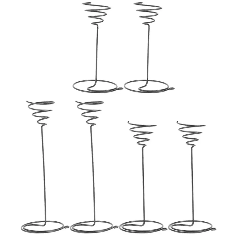 6 Pcs High Foot Spiral Plant Stands Durable Stainless Steel Air Plant Holders Corrosion Resistant Garden Accessories Planter
6 Pcs High Foot Spiral Plant Stands Durable Stainless Steel Air Plant Holders Corrosion Resistant Garden Accessories Planter