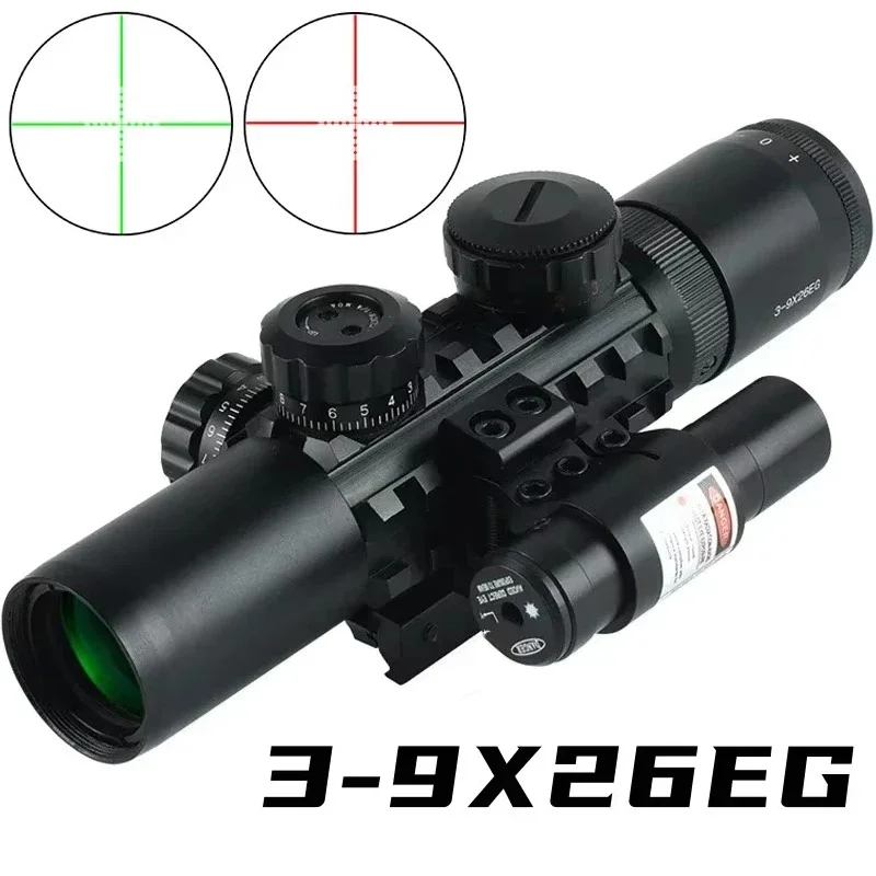 Тактический охотничий прицел 3-9X26EG, красный, зеленый, яркость, страйкбольная оптика, рефлекторный прицел, аксессуар, регулируемый 20 мм
Тактический охотничий прицел 3-9X26EG, красный, зеленый, яркость, страйкбольная оптика, рефлекторный прицел, аксессуар, регулируемый 20 мм
