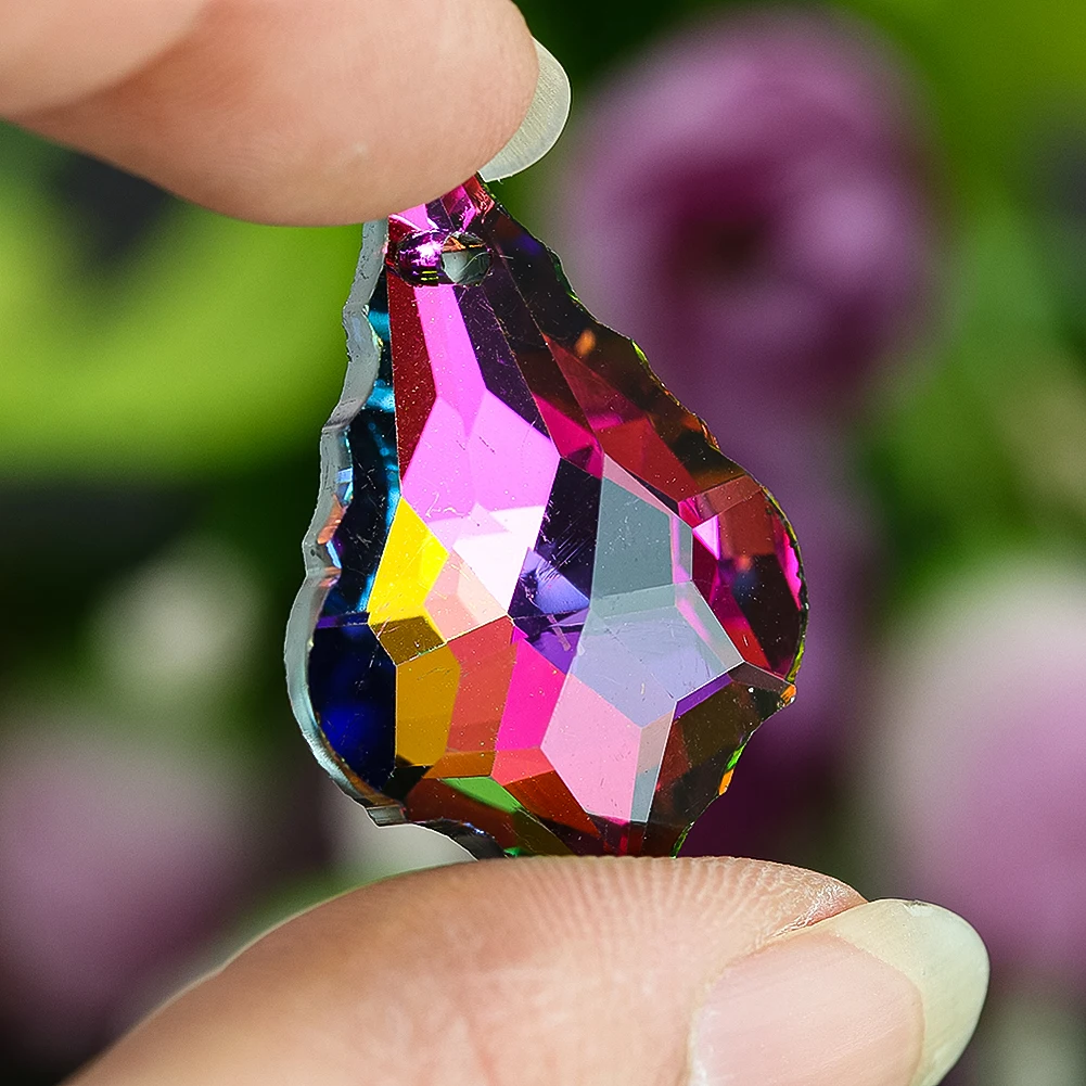 3PC 38mm Crystal Maple Leaf Pendant Faceted Prism Rainbow Glass Suncatcher Aurora Chandelier Garland Curtain Jewelry Beads
3PC 38mm Crystal Maple Leaf Pendant Faceted Prism Rainbow Glass Suncatcher Aurora Chandelier Garland Curtain Jewelry Beads