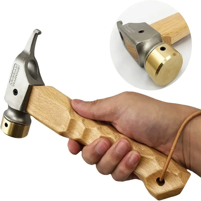 Camping Tent Stake Hammer Beech Wood Handle with Ergonomic Carving Stainless Steel/Copper Head Mallet for Outdoor Camping&Hiking
Camping Tent Stake Hammer Beech Wood Handle with Ergonomic Carving Stainless Steel/Copper Head Mallet for Outdoor Camping&Hiking