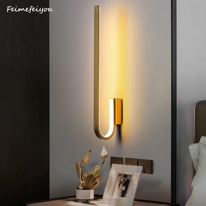 Led Modern Bedside Wall Sconce Lamp Simple Living Room Bedroom Study Wall Light Stair Interior Background Decoration Wall Lamps
Led Modern Bedside Wall Sconce Lamp Simple Living Room Bedroom Study Wall Light Stair Interior Background Decoration Wall Lamps