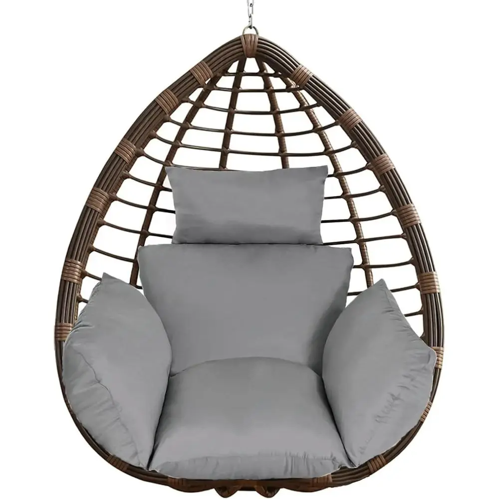 Outdoor Egg Chair Cushion Hanging Basket Seat Cushion Thicken Eggs Chairs Cushion Sot Swing Chair Pad with rest Pillow Seat Cush
Outdoor Egg Chair Cushion Hanging Basket Seat Cushion Thicken Eggs Chairs Cushion Sot Swing Chair Pad with rest Pillow Seat Cush