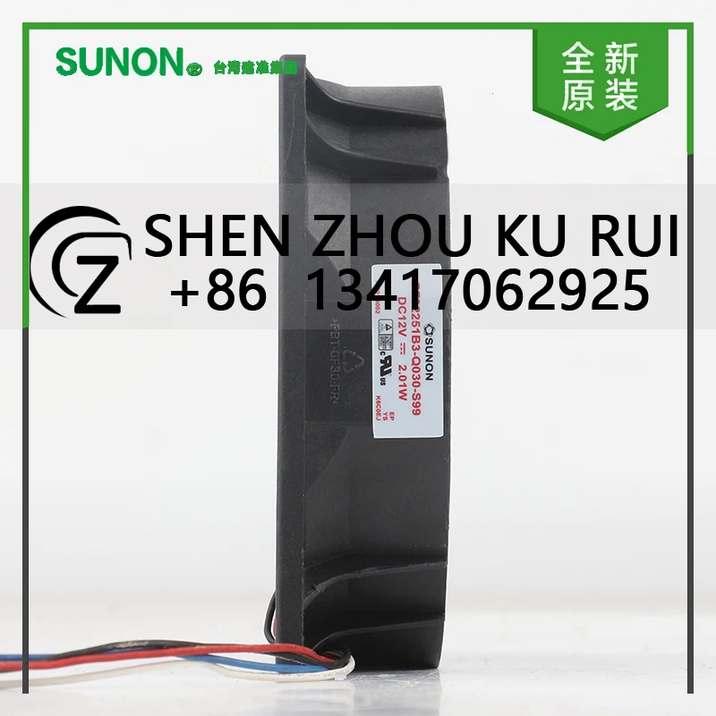 Оригинальный Sunon 5 В 24 В 48 В постоянного тока 12 В 2,10 Вт AC EC 9025 90X90X25 мм 9 см инвертор для проектора бесшумный 4-проводной PF92251B3-Q030-S99 охлаждающий вентилятор
Оригинальный Sunon 5 В 24 В 48 В постоянного тока 12 В 2,10 Вт AC EC 9025 90X90X25 мм 9 см инвертор для проектора бесшумный 4-проводной PF92251B3-Q030-S99 охлаждающий вентилятор