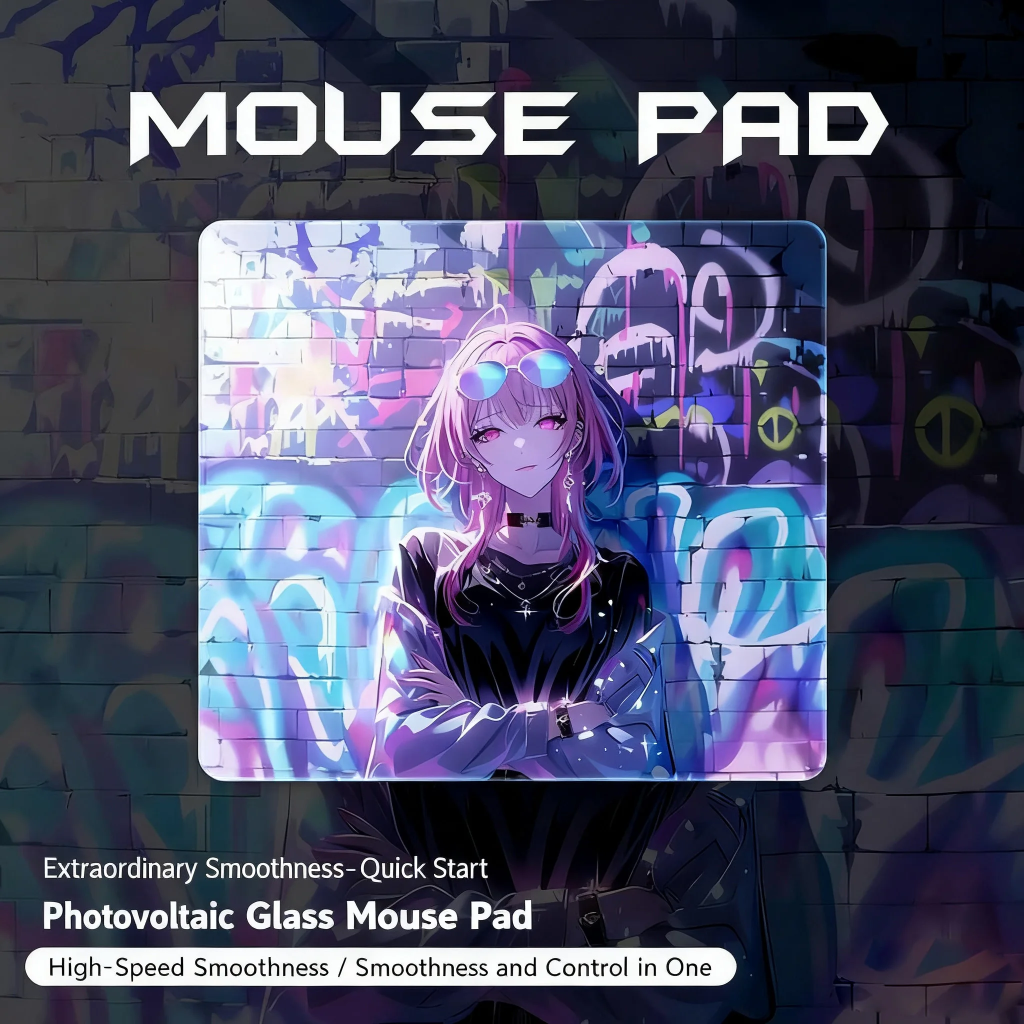 Trendy and Cool Comics Glass Gaming Mouse Pad Frosted Surface Desk Tempered Glass Mouse Pad E-Sports FPS Game Glass Mouse Pad
Trendy and Cool Comics Glass Gaming Mouse Pad Frosted Surface Desk Tempered Glass Mouse Pad E-Sports FPS Game Glass Mouse Pad