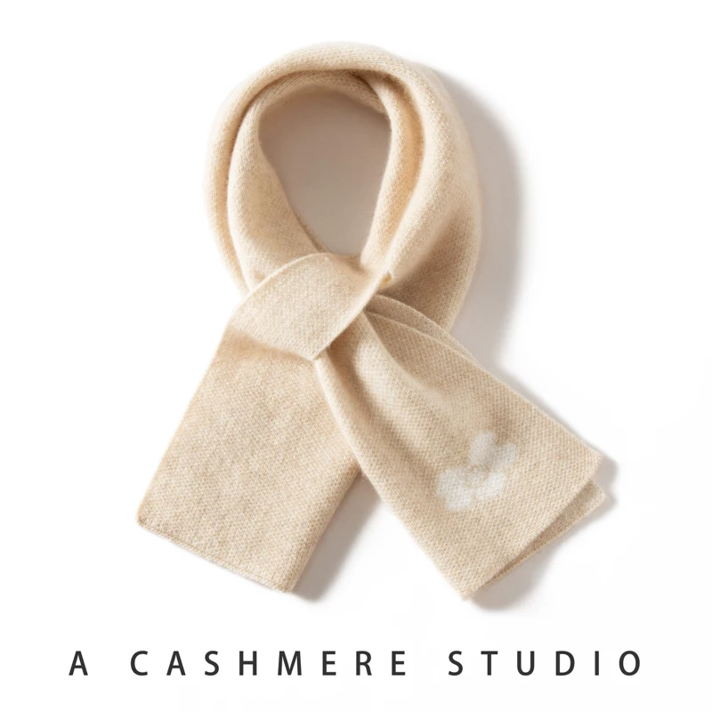 100% pure cashmere scarf, women's new style, inlaid flower, versatile, warm, knitted, embroidered, perforated, cross thick scarf
100% pure cashmere scarf, women's new style, inlaid flower, versatile, warm, knitted, embroidered, perforated, cross thick scarf