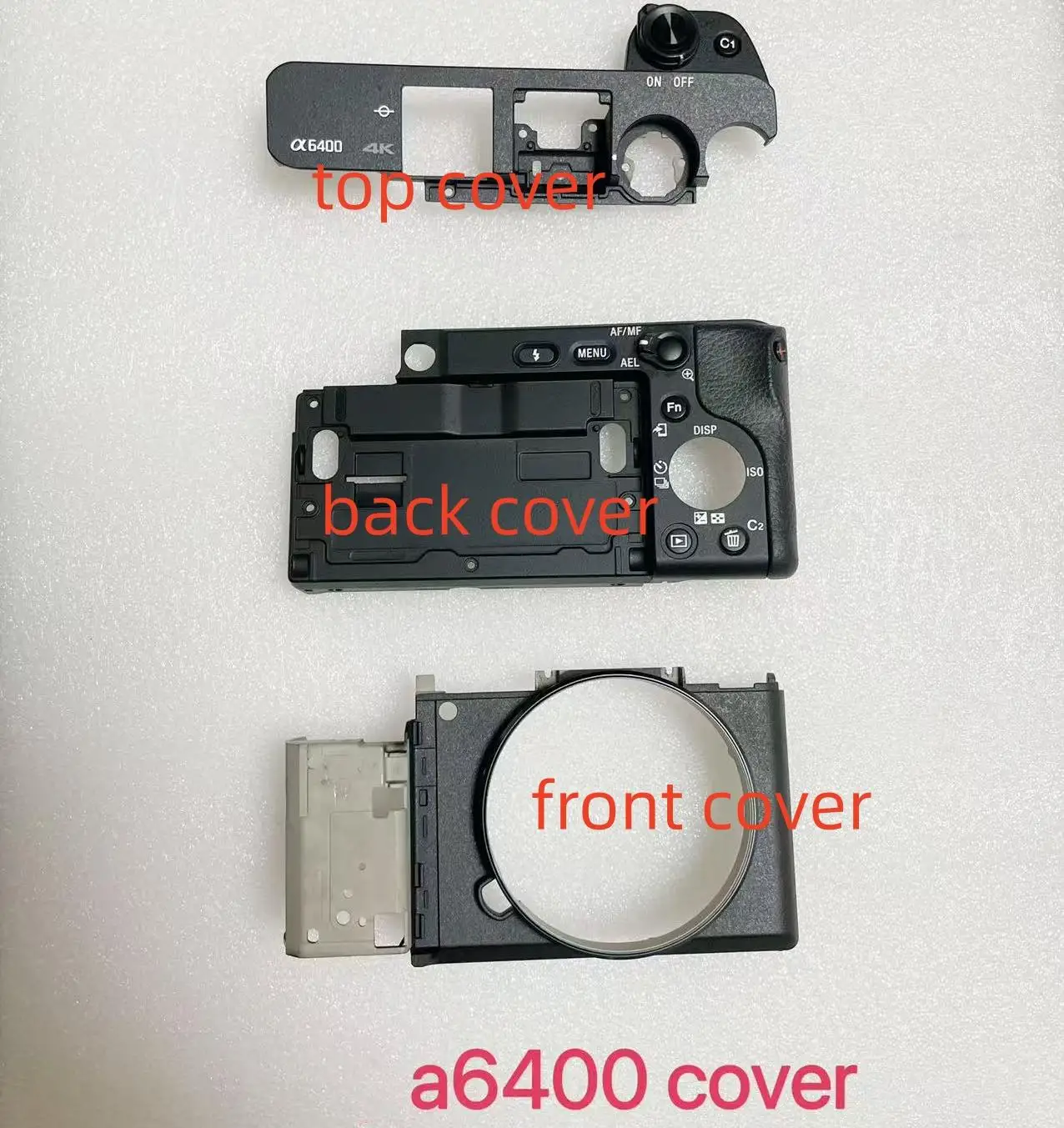 New Original Camera Body Shell For Sony A6400 A6400 Top Back Front Cover Shell Repair Part 
New Original Camera Body Shell For Sony A6400 A6400 Top Back Front Cover Shell Repair Part
