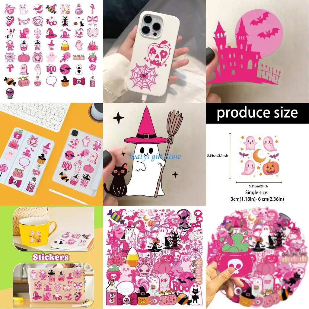 C7AB PINK TRASPARNTS CARTOOON HALLOWEENS DECALS 50 POACE Водонепроницаемые домашние наклейки DIY
C7AB PINK TRASPARNTS CARTOOON HALLOWEENS DECALS 50 POACE Водонепроницаемые домашние наклейки DIY