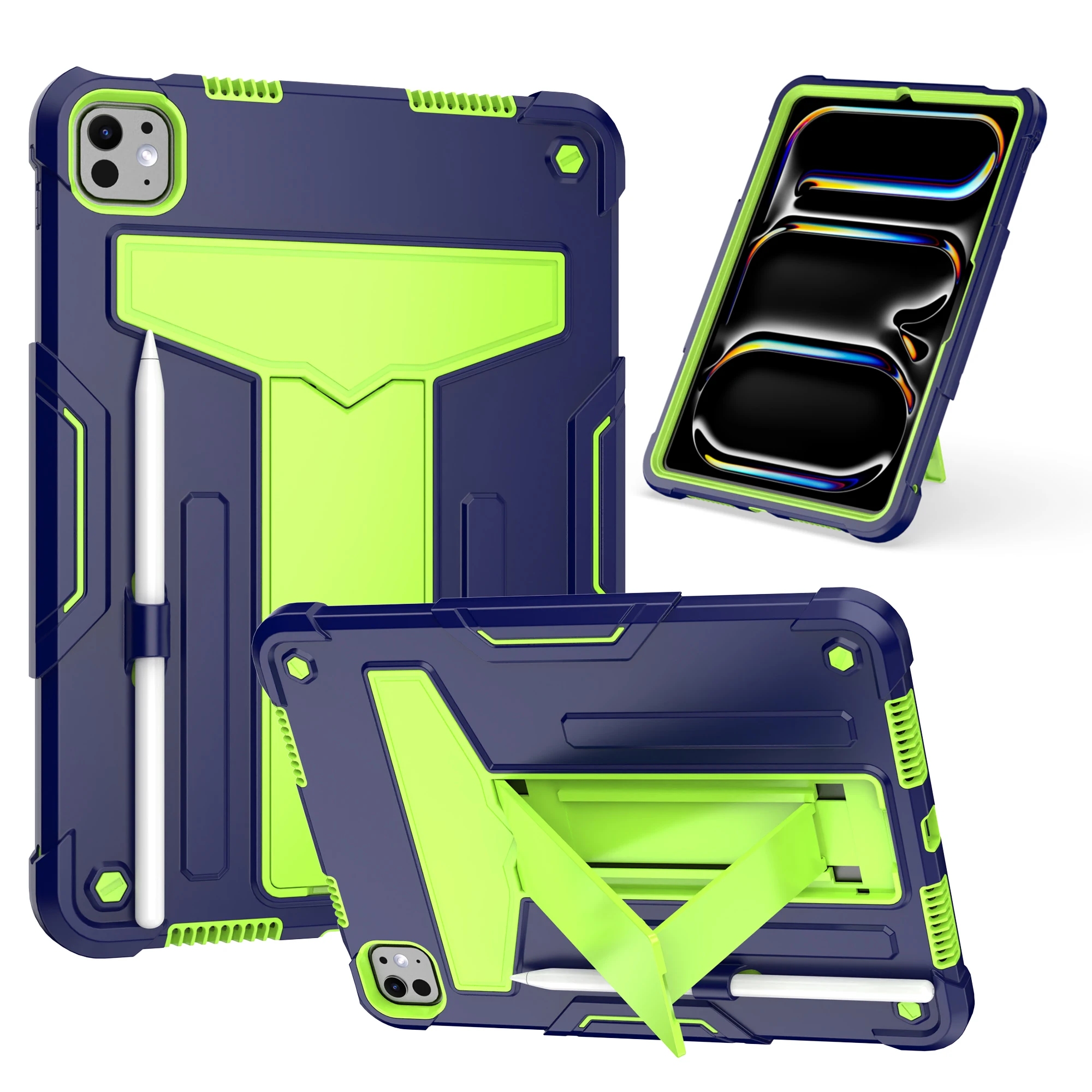 Armor case for IPad iPad 10th 2022 Pro 11 Air 11 2024 A2837 A3006 A2899 A2900 A2902 Shockproof Stand Cover
Armor case for IPad iPad 10th 2022 Pro 11 Air 11 2024 A2837 A3006 A2899 A2900 A2902 Shockproof Stand Cover