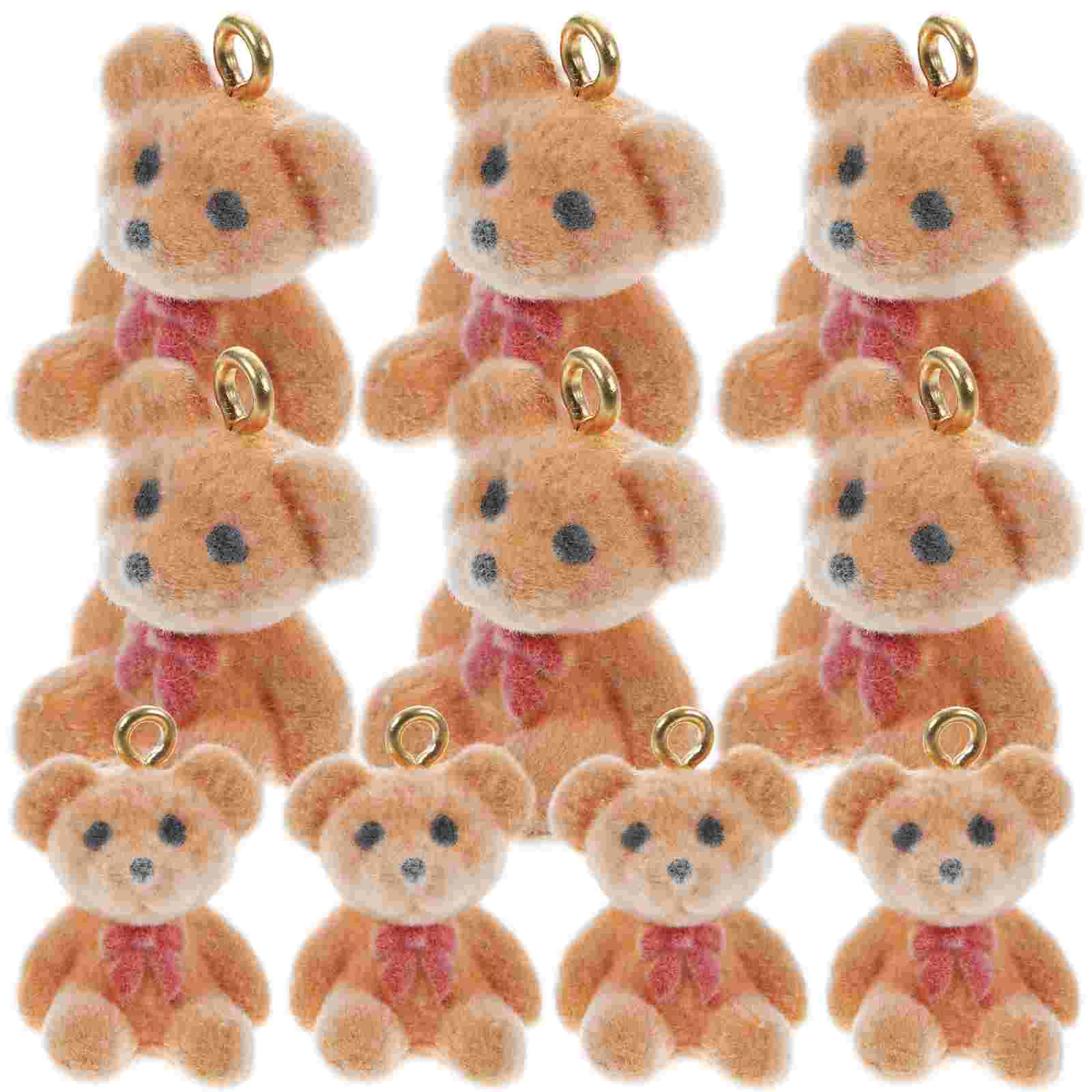 10 Pcs Flocked Bear Pendant Charms for Jewelry Making Grey Gold Plated Earrings Necklace Bracelet Crafting Materials Festive
10 Pcs Flocked Bear Pendant Charms for Jewelry Making Grey Gold Plated Earrings Necklace Bracelet Crafting Materials Festive