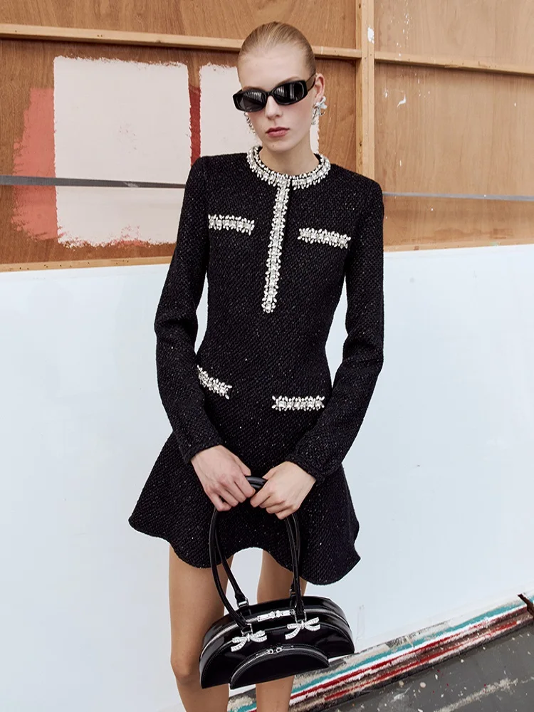 traf 2024 woman tight dress knitted beaded elastic corset elegant women's dress y2k clothes New fashion swing hip skirt
traf 2024 woman tight dress knitted beaded elastic corset elegant women's dress y2k clothes New fashion swing hip skirt