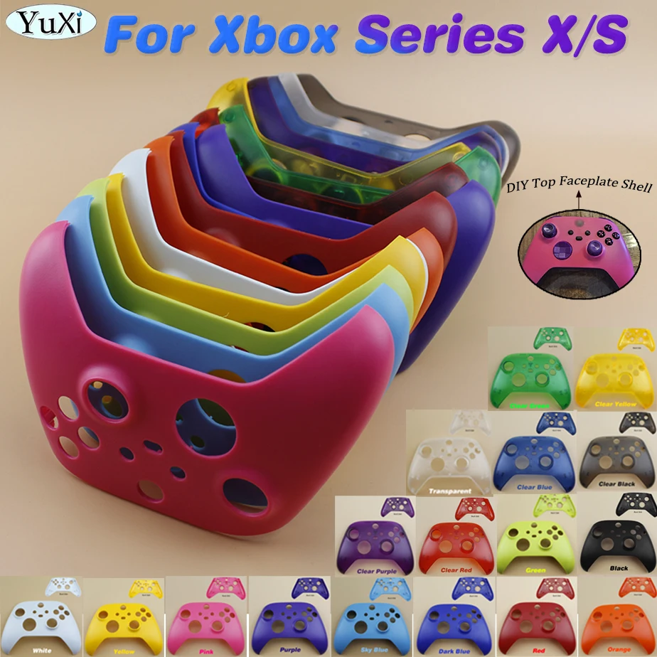 1 piece Front Housing Shell Case For Xbox Series X S Controller Plastic Colorful Top Cover Skin Replacement
1 piece Front Housing Shell Case For Xbox Series X S Controller Plastic Colorful Top Cover Skin Replacement