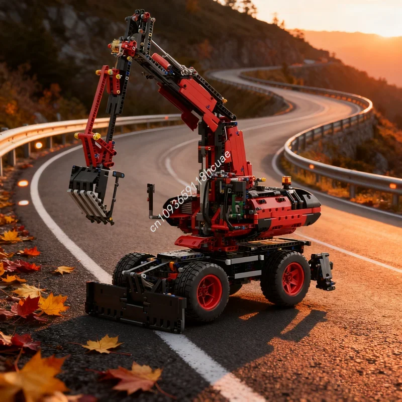 2585pcs MOC Wheeled Excavator Accessories Model Building Blocks DIY Creative Idea Education Toys Festival Gift Birthday
2585pcs MOC Wheeled Excavator Accessories Model Building Blocks DIY Creative Idea Education Toys Festival Gift Birthday