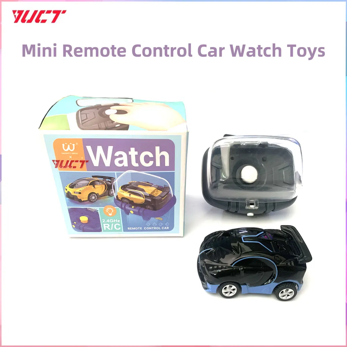 YUCT New Mini Remote Control Car Watch Toys Thunder TumblerAmphibious RC Car USB Rechargeable 360 Rotating Toy Interactive Game
YUCT New Mini Remote Control Car Watch Toys Thunder TumblerAmphibious RC Car USB Rechargeable 360 Rotating Toy Interactive Game