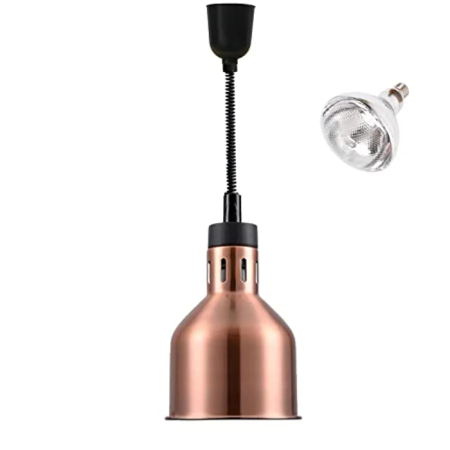 Commercial food heat lamp for restaurant buffet use, copper infrared warmer with hanging design, efficient heating and temperat
Commercial food heat lamp for restaurant buffet use, copper infrared warmer with hanging design, efficient heating and temperat