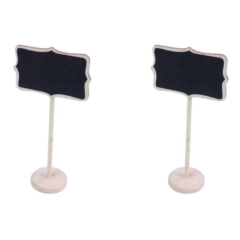 Mini Small Blackboard Chalkboard Wooden Message Board Holder With Stand For Party Wedding Table Number, Set Of 18
Mini Small Blackboard Chalkboard Wooden Message Board Holder With Stand For Party Wedding Table Number, Set Of 18