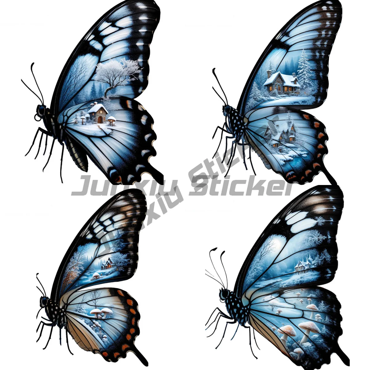 Butterfly Winter Scenery Car Sticker Personality Windows Luggage Waterproof Decals Creative Scratch-Proof Decoration Accessories
Butterfly Winter Scenery Car Sticker Personality Windows Luggage Waterproof Decals Creative Scratch-Proof Decoration Accessories