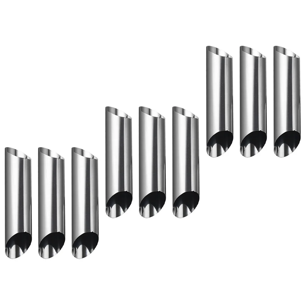 9 Pcs Cheese It Pancake Burrito Mold DIY Baking Tools Making Tubes Silver Pastry Molds Miss
9 Pcs Cheese It Pancake Burrito Mold DIY Baking Tools Making Tubes Silver Pastry Molds Miss