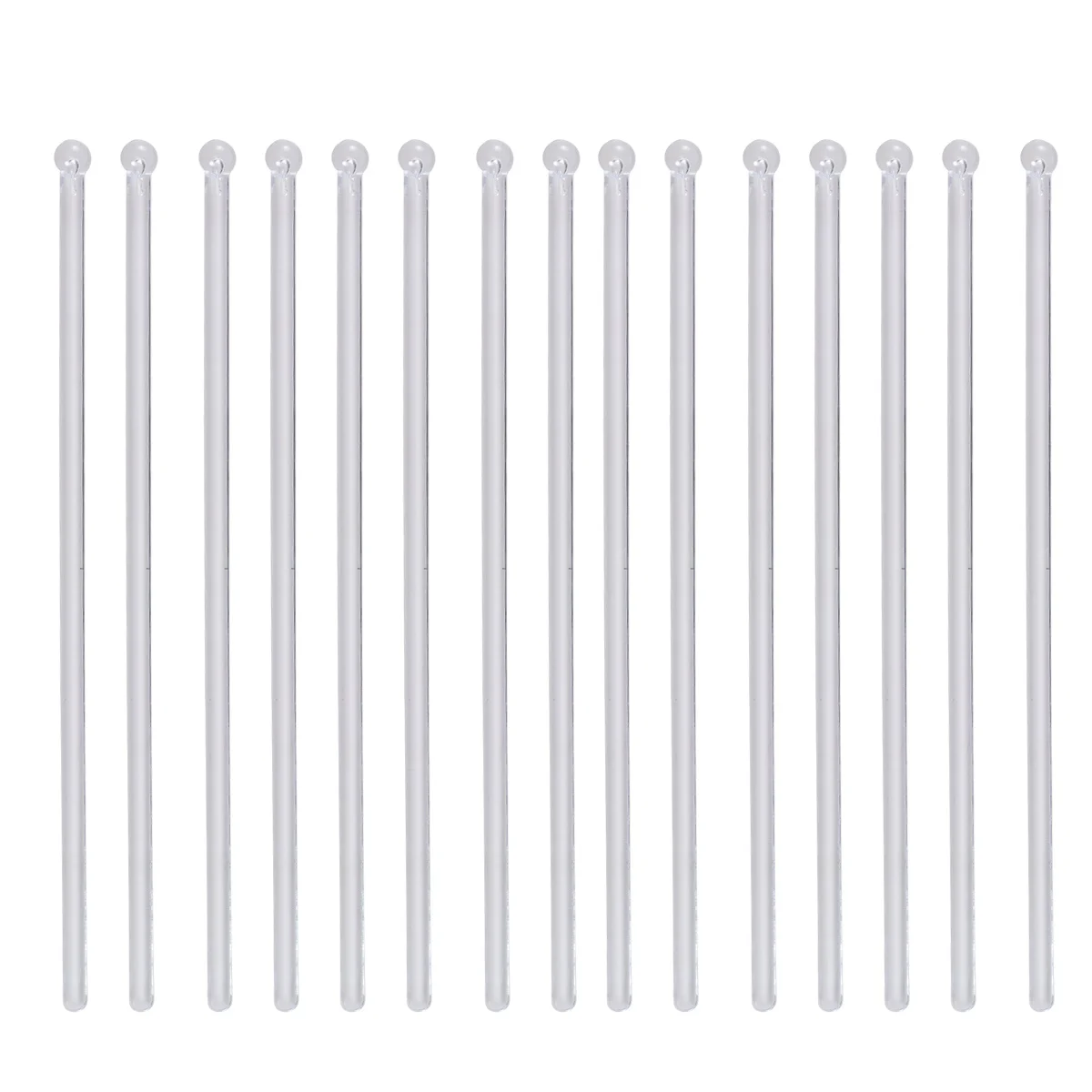 100Pcs Transparent Cocktail Drink Bar Muddler Round Head Plastic Stirring Mixing sticks Ladle Stirrer Swizzle Stick
100Pcs Transparent Cocktail Drink Bar Muddler Round Head Plastic Stirring Mixing sticks Ladle Stirrer Swizzle Stick