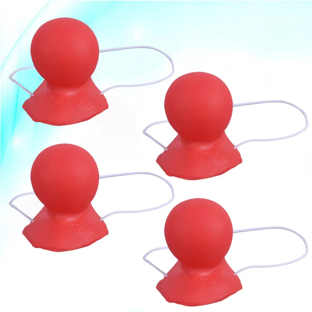 4Pcs Rubber Red Clown Nose Non Toxic Lightweight Honking Nose for Halloween Costume Party Masquerade Carnival Cosplay
4Pcs Rubber Red Clown Nose Non Toxic Lightweight Honking Nose for Halloween Costume Party Masquerade Carnival Cosplay