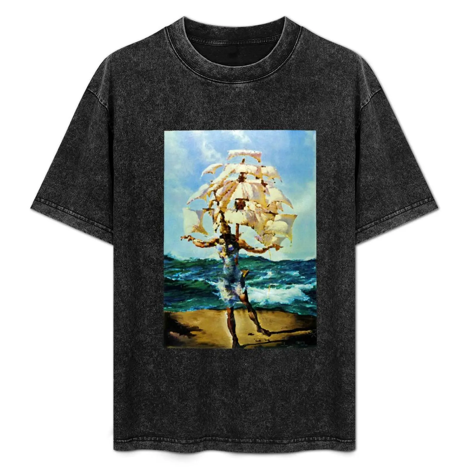 Salvador Dali The Ship T-Shirt Lightweight Hiking T-Shirt
Salvador Dali The Ship T-Shirt Lightweight Hiking T-Shirt