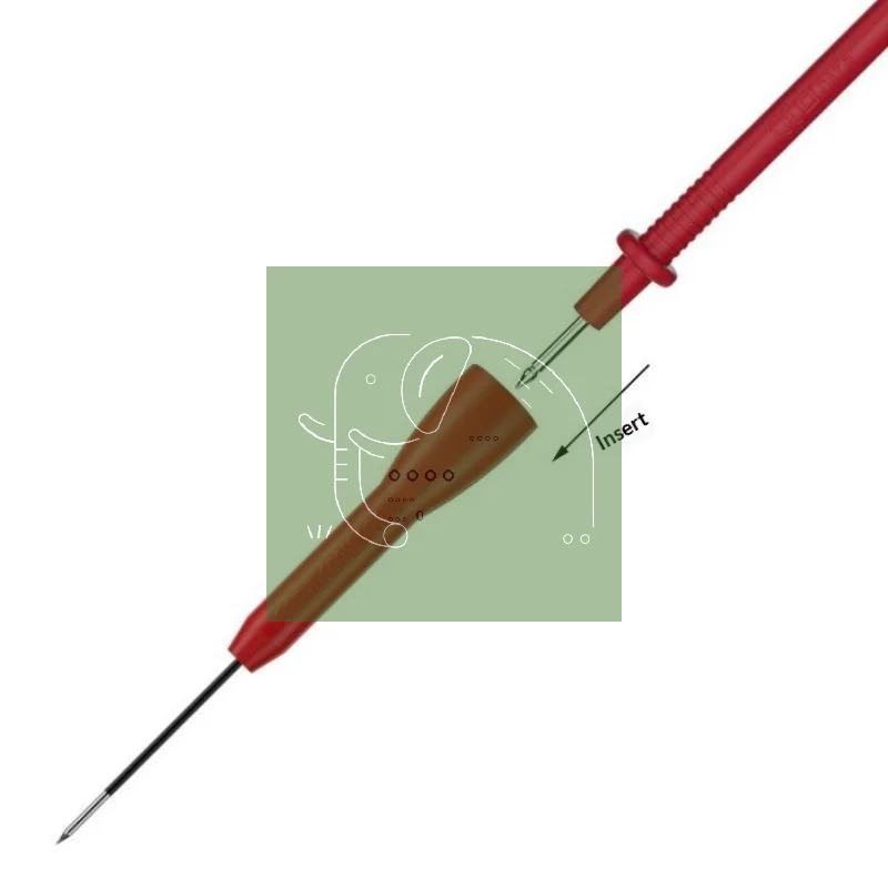 2mm Test Lead Extension Cover Non Destructive Multimeter Probe Testing Needle For Test Lead Stainless Steel Pin Accessories Gift
2mm Test Lead Extension Cover Non Destructive Multimeter Probe Testing Needle For Test Lead Stainless Steel Pin Accessories Gift