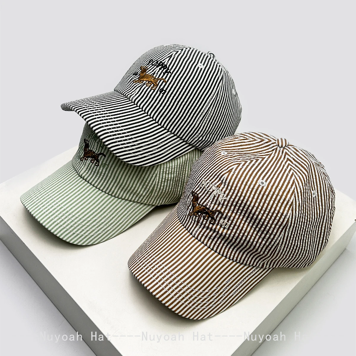 New Women Korean Striped Embroidered Letters Puppy Baseball Hats Sunshade Cute Versatile Casual Peaked Caps Fashion ins Travel
New Women Korean Striped Embroidered Letters Puppy Baseball Hats Sunshade Cute Versatile Casual Peaked Caps Fashion ins Travel