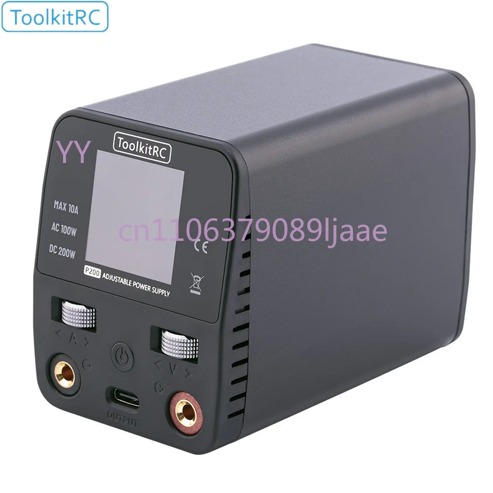 ToolkitRC P200 V2.0 Mini Desktop 65W Fast Charging Output
ToolkitRC P200 V2.0 Mini Desktop 65W Fast Charging Output