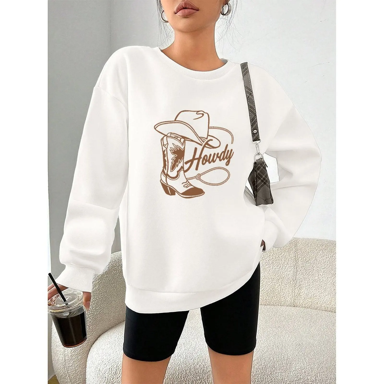 Женская бархатная толстовка с круглым вырезом и длинными рукавами, модная толстовка в стиле пастушки с принтом коровы и черепа, зимние удобные свободные повседневные топы
Женская бархатная толстовка с круглым вырезом и длинными рукавами, модная толстовка в стиле пастушки с принтом коровы и черепа, зимние удобные свободные повседневные топы