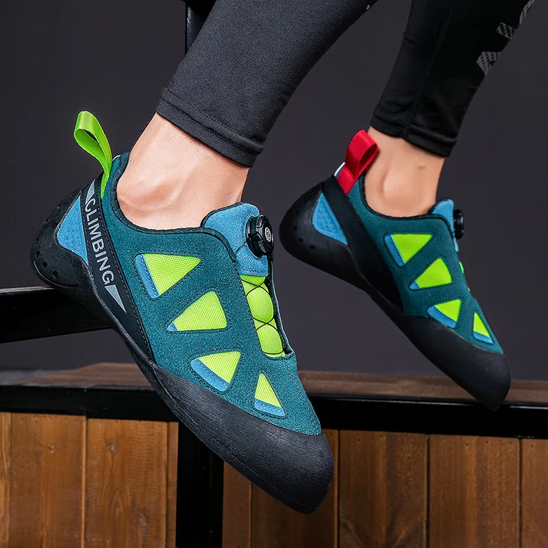 New rock climbing, High-quality rotary buckle professional climbing training shoes, Outdoor leisure sports shoes, 32-44
New rock climbing, High-quality rotary buckle professional climbing training shoes, Outdoor leisure sports shoes, 32-44
