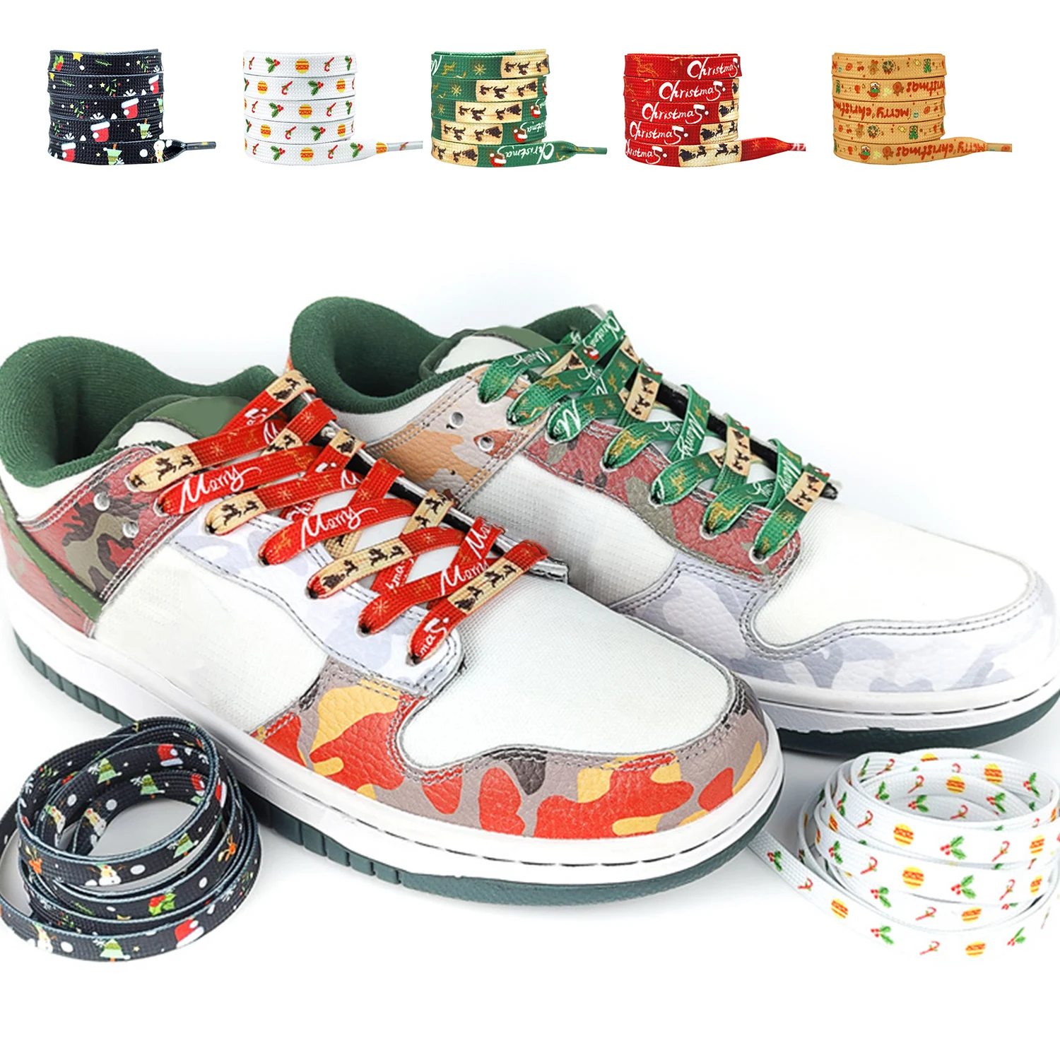 Christmas Shoelace Shoes Accessories Strings Elastic Shoelaces Sneakers Flat Shoelaces Flat Shoelace Shoe Laces Flat Shoe laces
Christmas Shoelace Shoes Accessories Strings Elastic Shoelaces Sneakers Flat Shoelaces Flat Shoelace Shoe Laces Flat Shoe laces