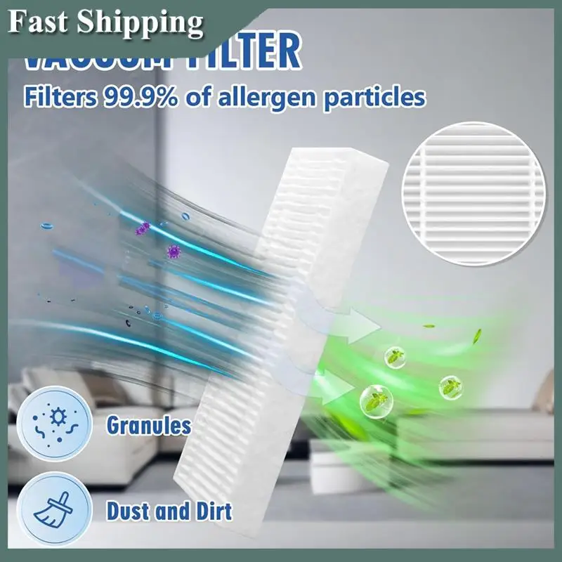 -MEOF Accessories Kit For Eufy Omni C20 Robot Cleaner Main Side Brushes HEPA Filters Mop Pads Dust Bags
-MEOF Accessories Kit For Eufy Omni C20 Robot Cleaner Main Side Brushes HEPA Filters Mop Pads Dust Bags