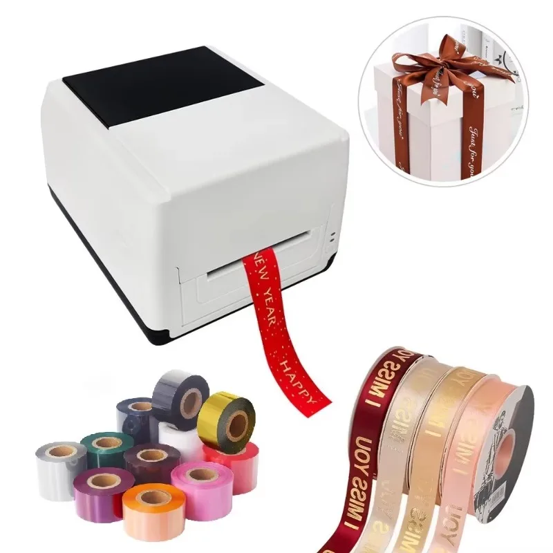 2026 Gift Satin Ribbon Printer Multi-function Desktop High-Resolution Thermal Transfer Label Printer Sticker Machine
2026 Gift Satin Ribbon Printer Multi-function Desktop High-Resolution Thermal Transfer Label Printer Sticker Machine