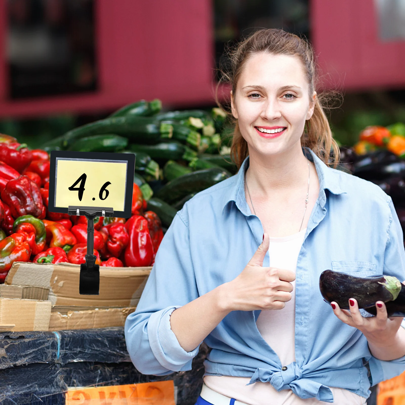 5Pcs Price Tag Holders Plastic Lightweight for Shops Restaurants Retail Supermarket Label Display Stands Clips
5Pcs Price Tag Holders Plastic Lightweight for Shops Restaurants Retail Supermarket Label Display Stands Clips