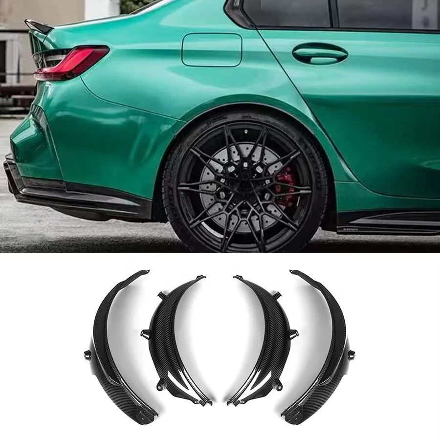 OEM Style High Quality Dry Carbon Fiber Wheel Arch Rear for M3 M4 G80 G82 G83 M4 Bumper Mud Flaps and Extension Arch Guards
OEM Style High Quality Dry Carbon Fiber Wheel Arch Rear for M3 M4 G80 G82 G83 M4 Bumper Mud Flaps and Extension Arch Guards