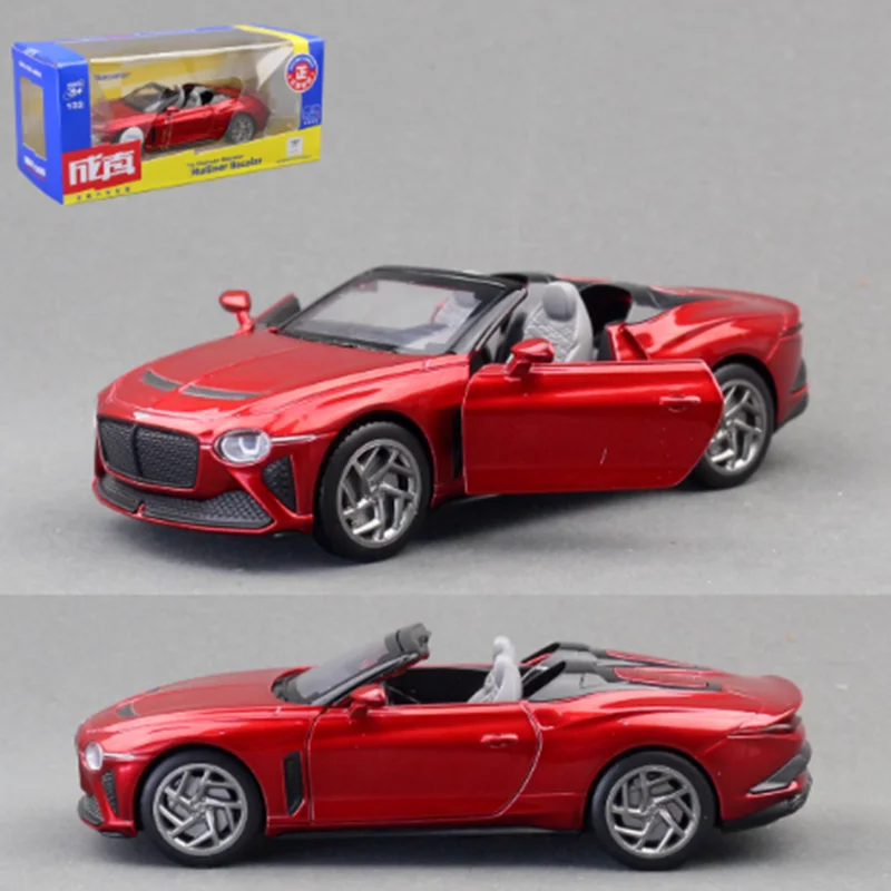 Литой под давлением масштаб 1:32, модель автомобиля из сплава Mulliner Bacalar, статическая коллекция, украшенные праздничные подарки, игрушки, классический сувенирный подарок
Литой под давлением масштаб 1:32, модель автомобиля из сплава Mulliner Bacalar, статическая коллекция, украшенные праздничные подарки, игрушки, классический сувенирный подарок