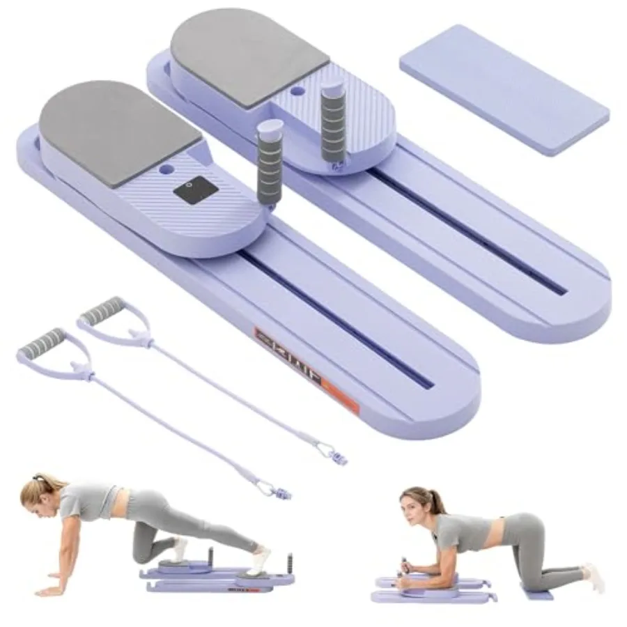 Pilates Board for Home Use Foldable Pilates Reformer Set with Resistance Bands All-in-One Professional Workout Fitness Equipmen
Pilates Board for Home Use Foldable Pilates Reformer Set with Resistance Bands All-in-One Professional Workout Fitness Equipmen