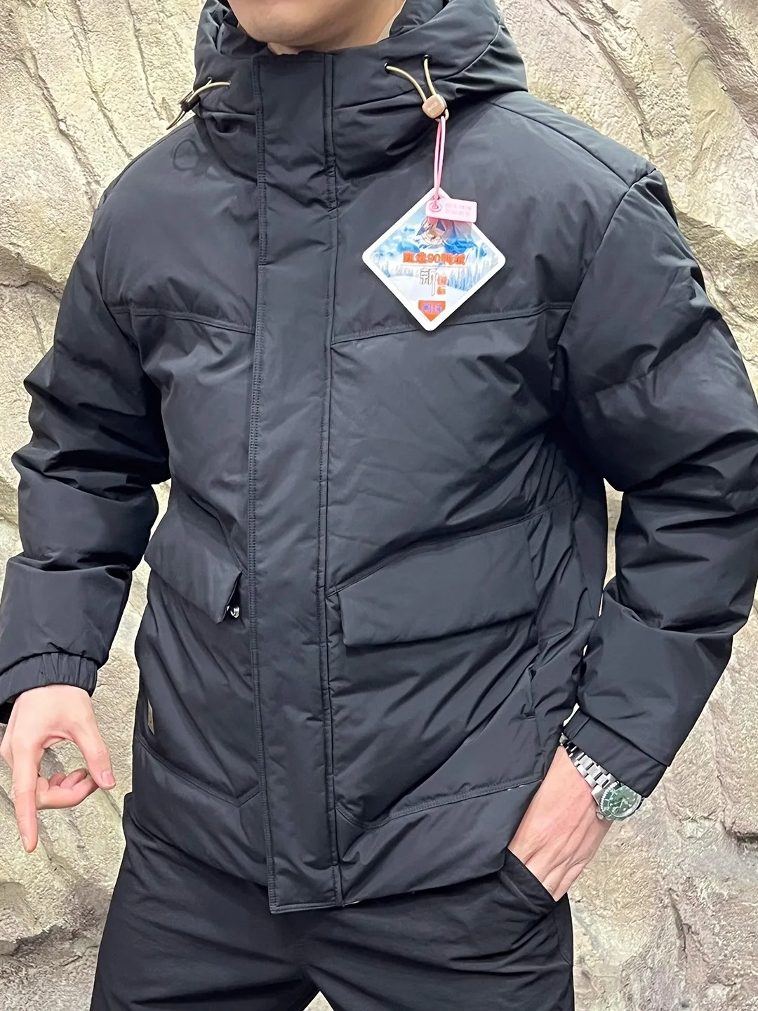 High Puffin 90 Du down Outdoor Men's Jaet Warm Casual Sle Thiened Long Sve Zipper Closure Regular Fit Workwear
High Puffin 90 Du down Outdoor Men's Jaet Warm Casual Sle Thiened Long Sve Zipper Closure Regular Fit Workwear