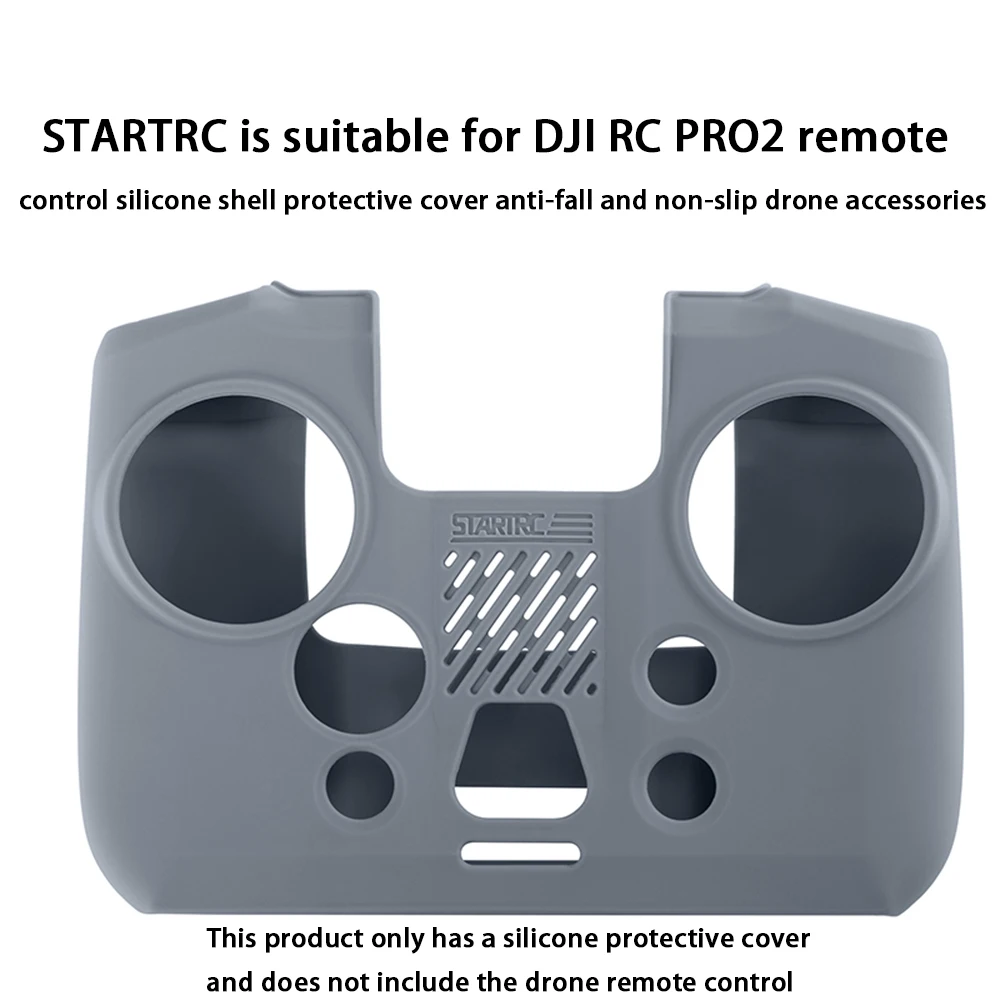 STARTRC подходит для пульта дистанционного управления DJI RC PRO2, силиконовый защитный чехол, защита от падения и нескользящих аксессуаров для дронов.
STARTRC подходит для пульта дистанционного управления DJI RC PRO2, силиконовый защитный чехол, защита от падения и нескользящих аксессуаров для дронов.