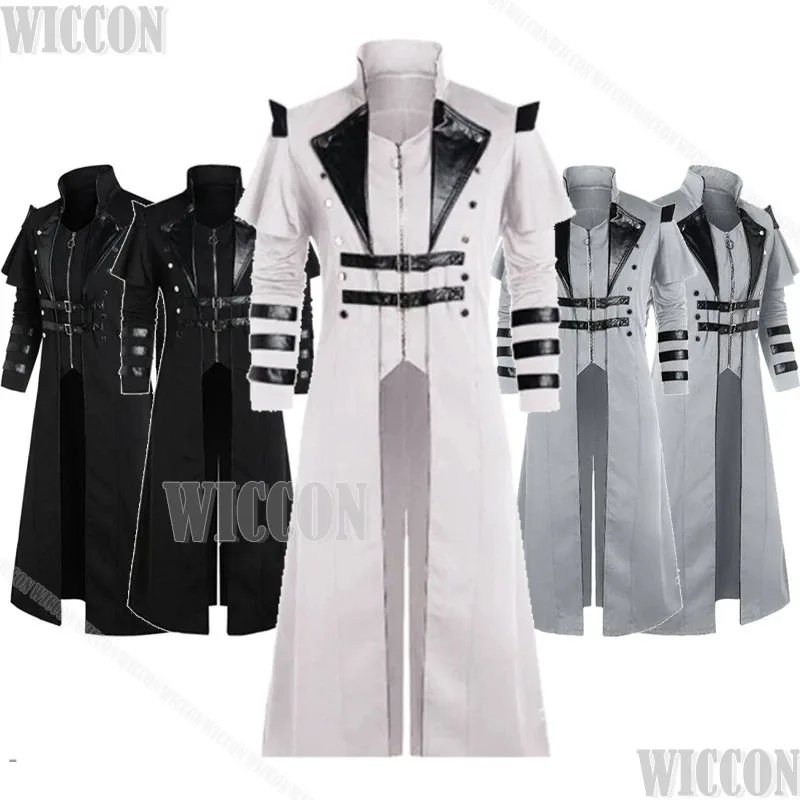 Medieval Restoration Court Banquet Zipper Slit Long Stage Performance Props Holloween Party Cosplay Costume Women Men Daily Suit
Medieval Restoration Court Banquet Zipper Slit Long Stage Performance Props Holloween Party Cosplay Costume Women Men Daily Suit
